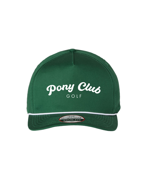 Imperial x Pony Club Green Rope Hat